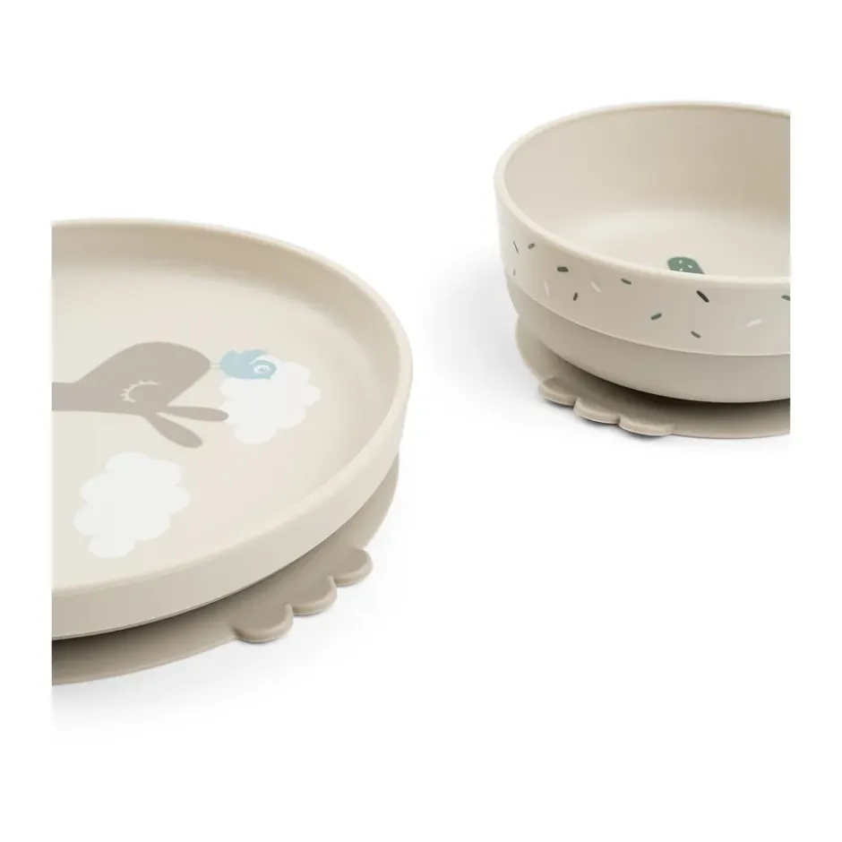 Lalee foodie barnservis 3 delar, Sand