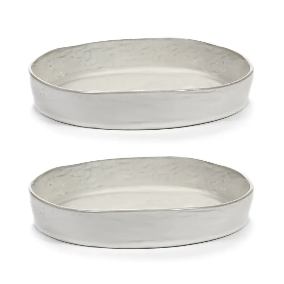 La Mère djup tallrik M Ø23 cm 2-pack, Off white
