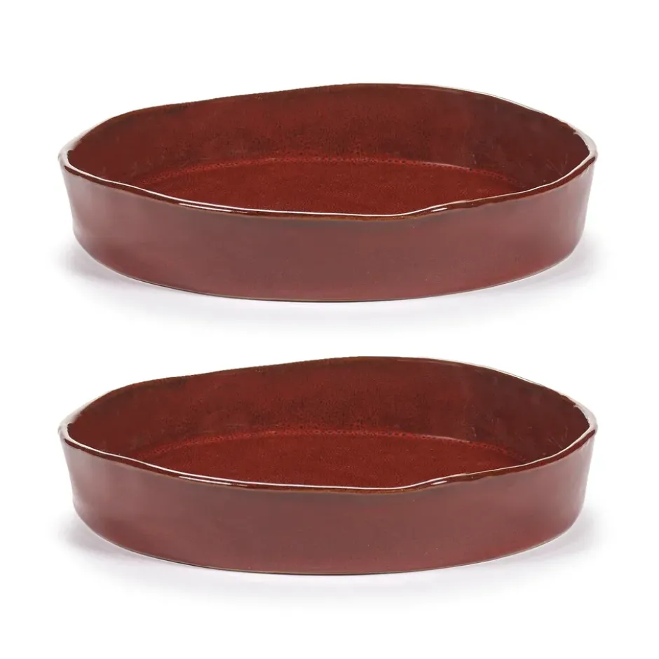 La Mère djup tallrik M Ø23 cm 2-pack, Venetian red