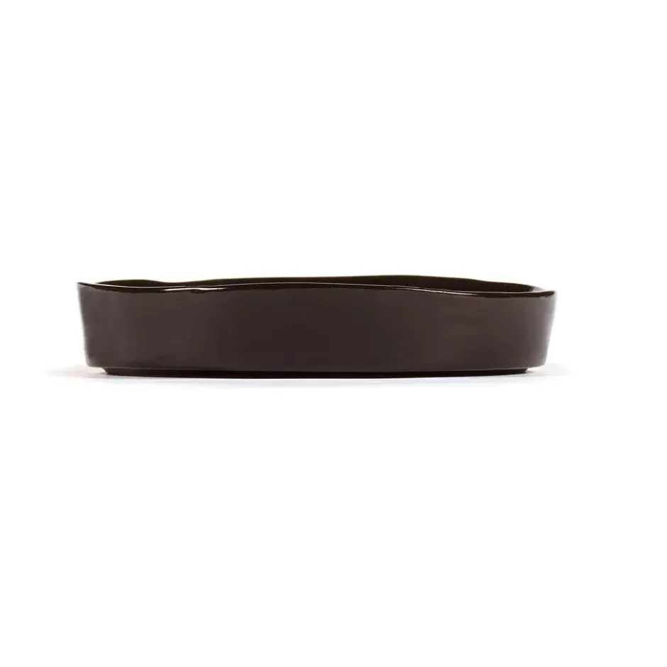 La Mère djup tallrik S Ø20 cm 2-pack, Dark brown