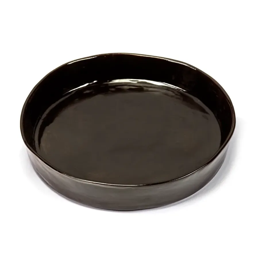La Mère djup tallrik S Ø20 cm 2-pack, Dark brown