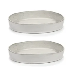 La Mère djup tallrik S Ø20 cm 2-pack, Off white
