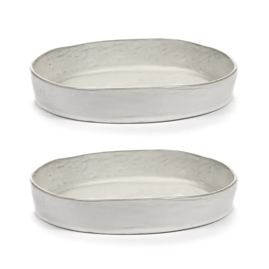 La Mère djup tallrik S Ø20 cm 2-pack, Off white