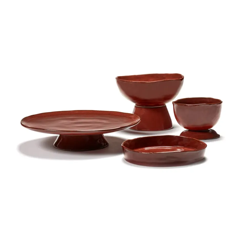 La Mère djup tallrik S Ø20 cm 2-pack, Venetian red
