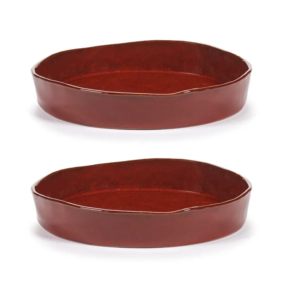 La Mère djup tallrik S Ø20 cm 2-pack, Venetian red