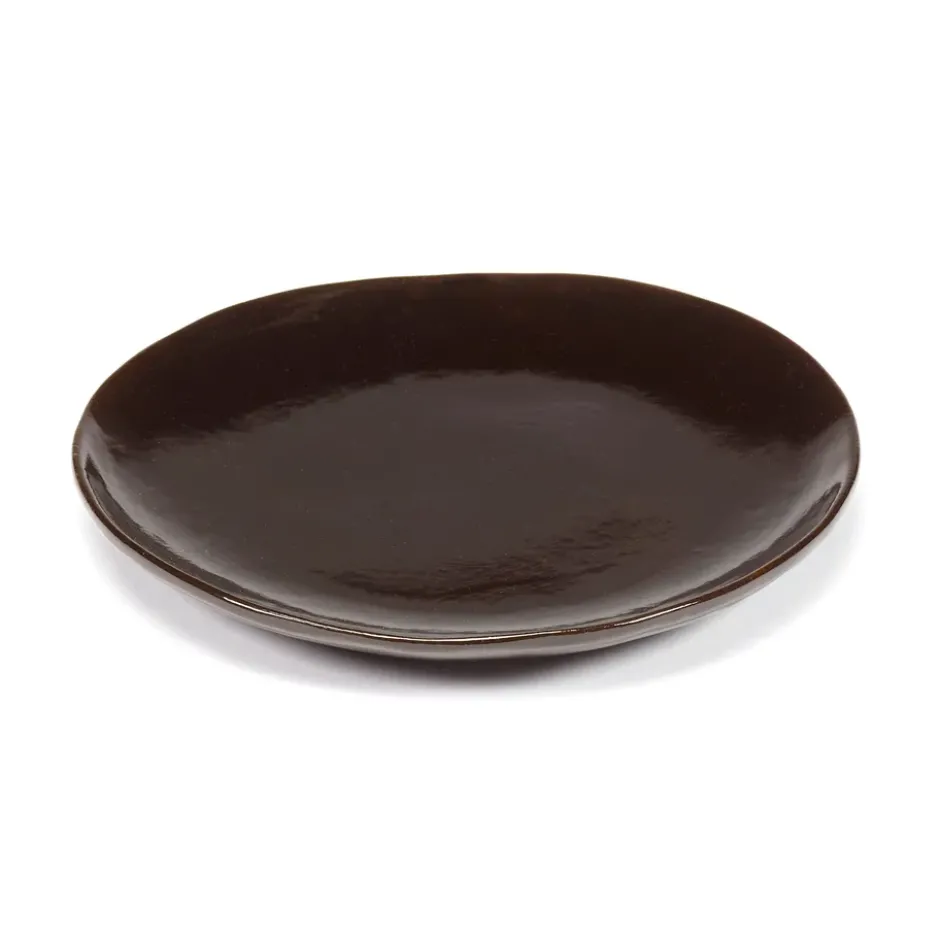La Mère tallrik S Ø18 cm 2-pack, Dark brown