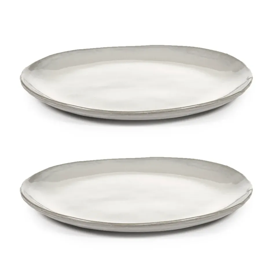 La Mère tallrik S Ø18 cm 2-pack, Off white