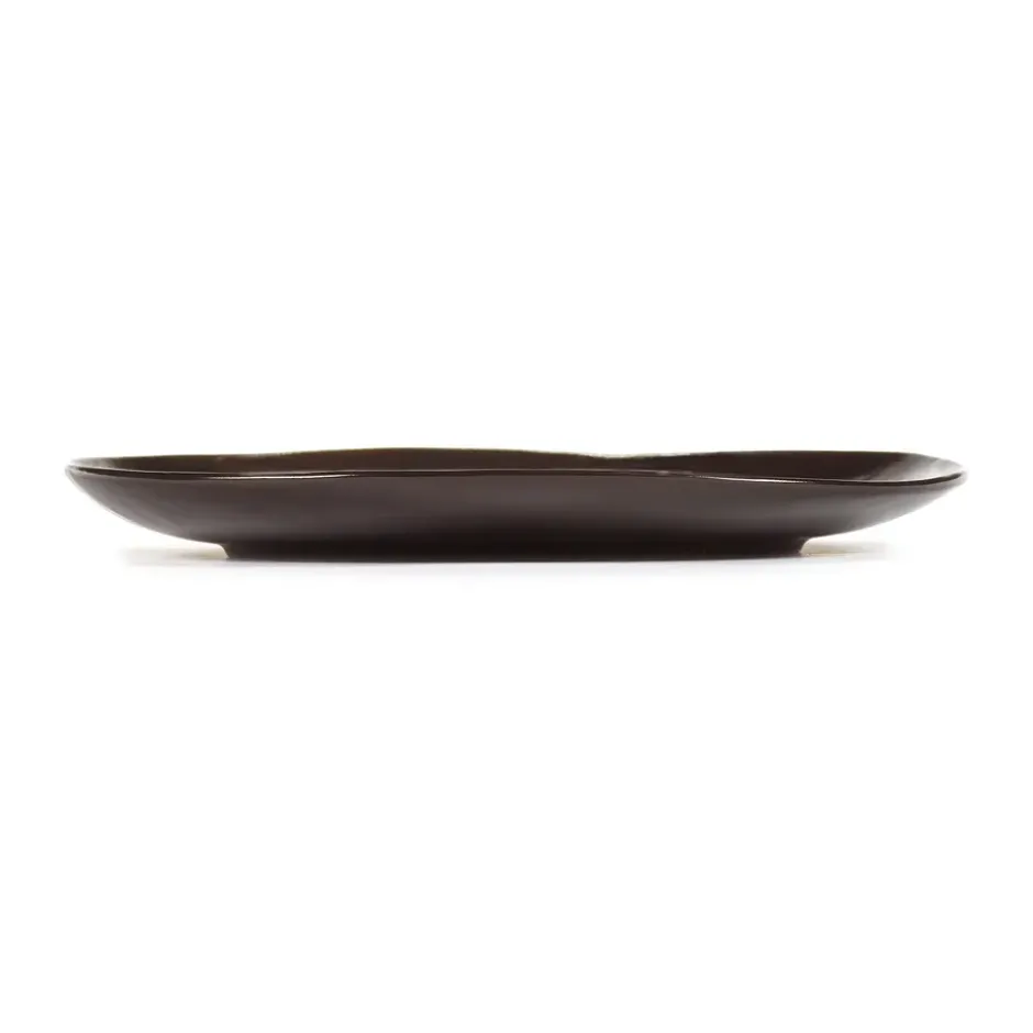 La Mère tallrik XL Ø27 cm 2-pack, Dark brown