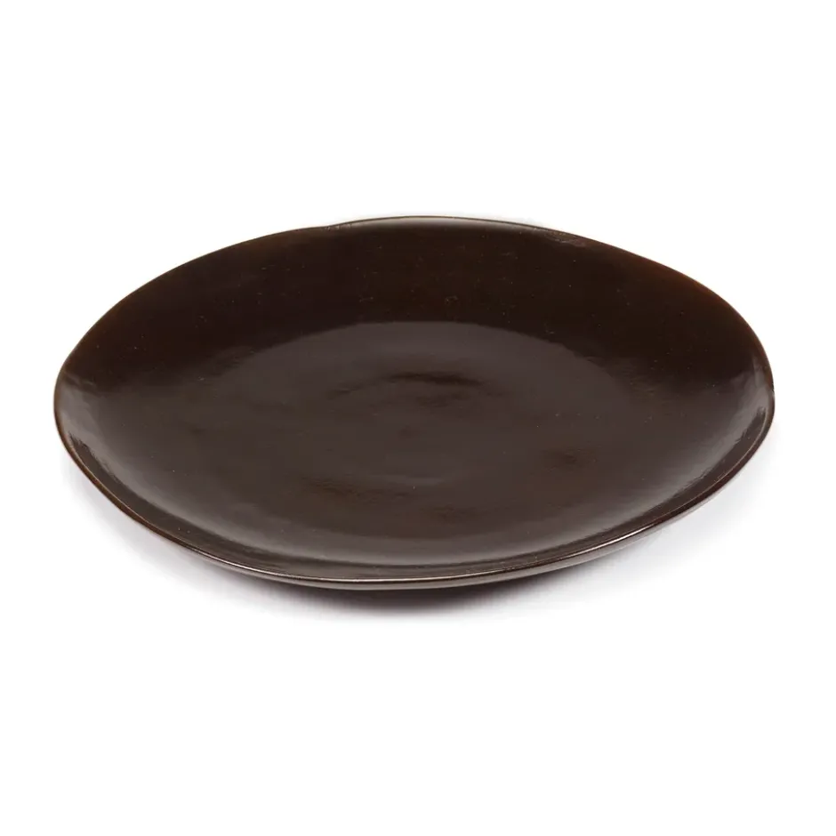 La Mère tallrik XL Ø27 cm 2-pack, Dark brown