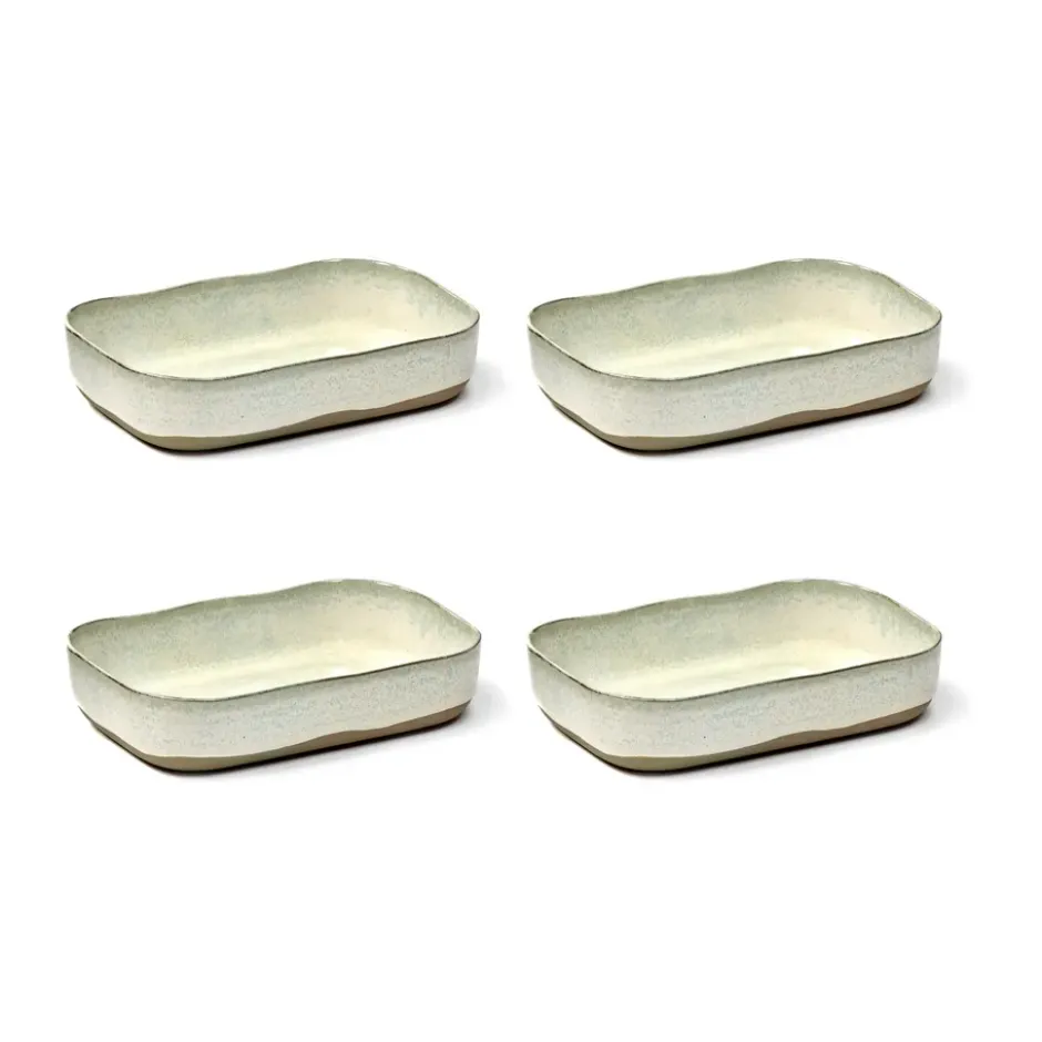 La Nouvelle Table extra djupt fat No5 L 4-pack, White