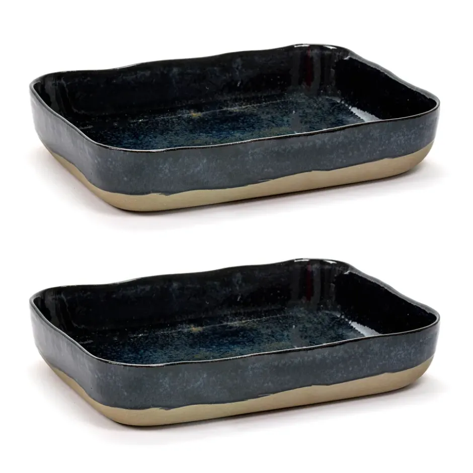 La Nouvelle Table ugnsform No10 22x30 cm 2-pack, Dark blue