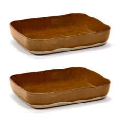 La Nouvelle Table ugnsform No10 22x30 cm 2-pack, Brown