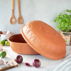 Lergryta classic maxi terracotta, 8 pers