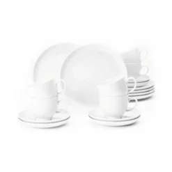 Lido kaffeservis 18 delar, Vit