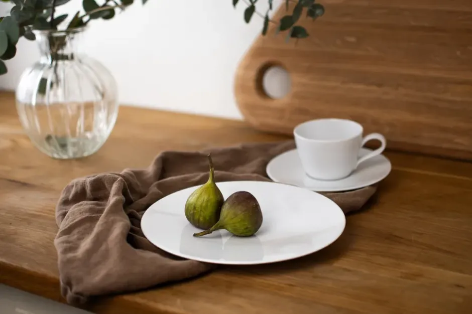 Life kaffeservis 18 delar, Vit