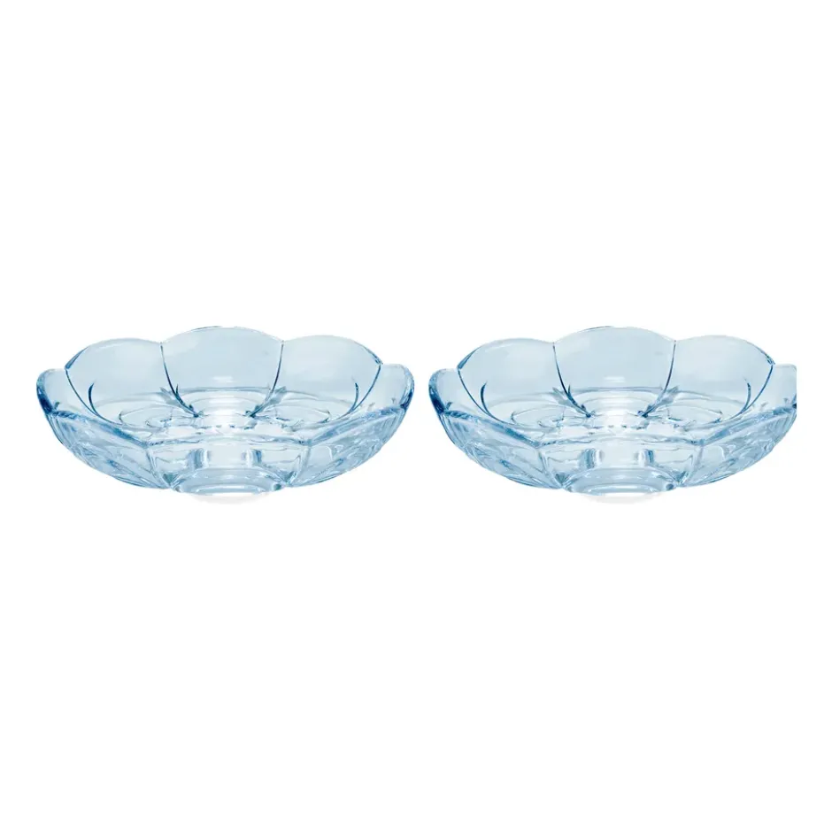 Lily dessertallrik Ø16 cm 2-pack, Blue iris