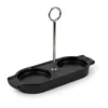 Linea kryddkvarnsställ med handtag, Satin black