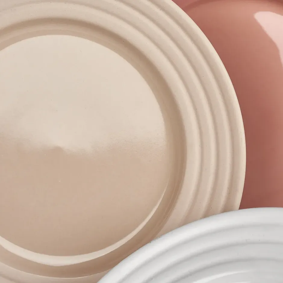 Lines assiett Ø21 cm 6-pack, Beige