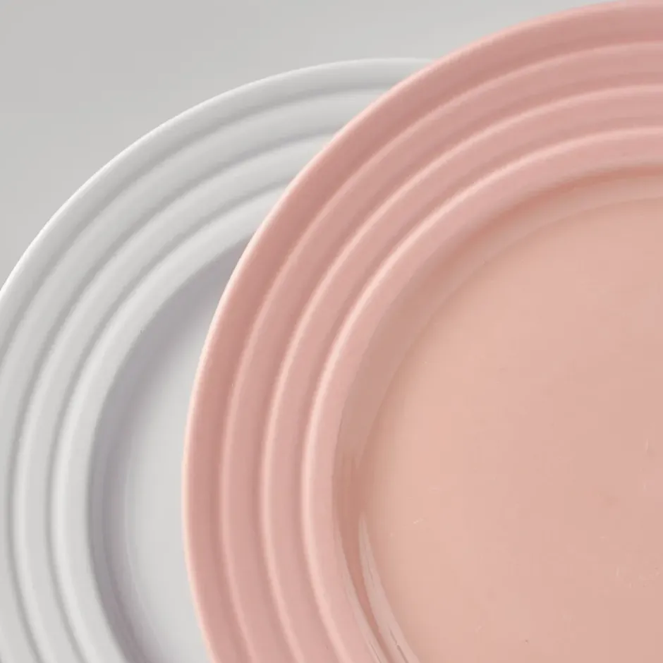 Lines assiett Ø21 cm 6-pack, Rosa