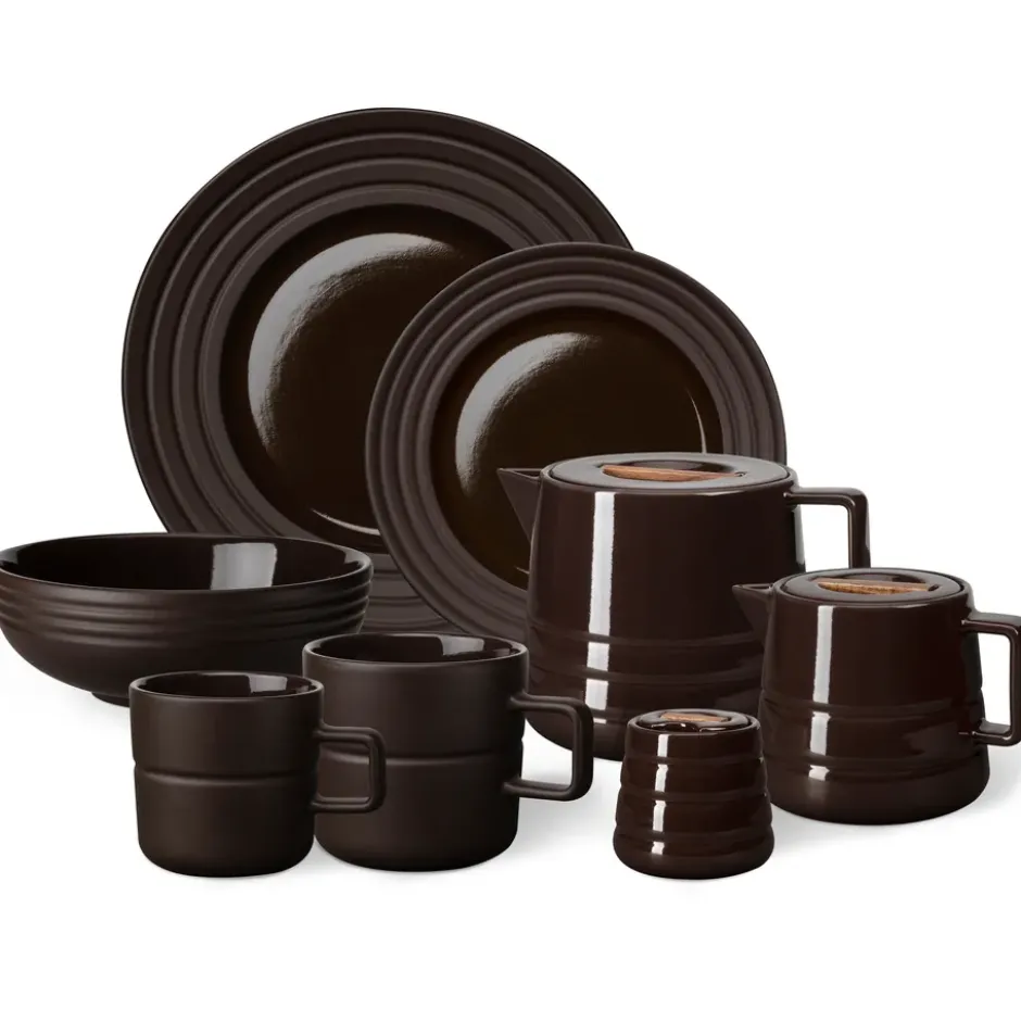 Lines tallrik Ø27 cm 6-pack, Brun