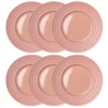 Lines tallrik Ø27 cm 6-pack, Rosa