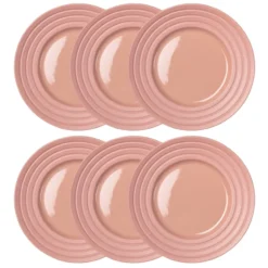 Lines tallrik Ø27 cm 6-pack, Rosa