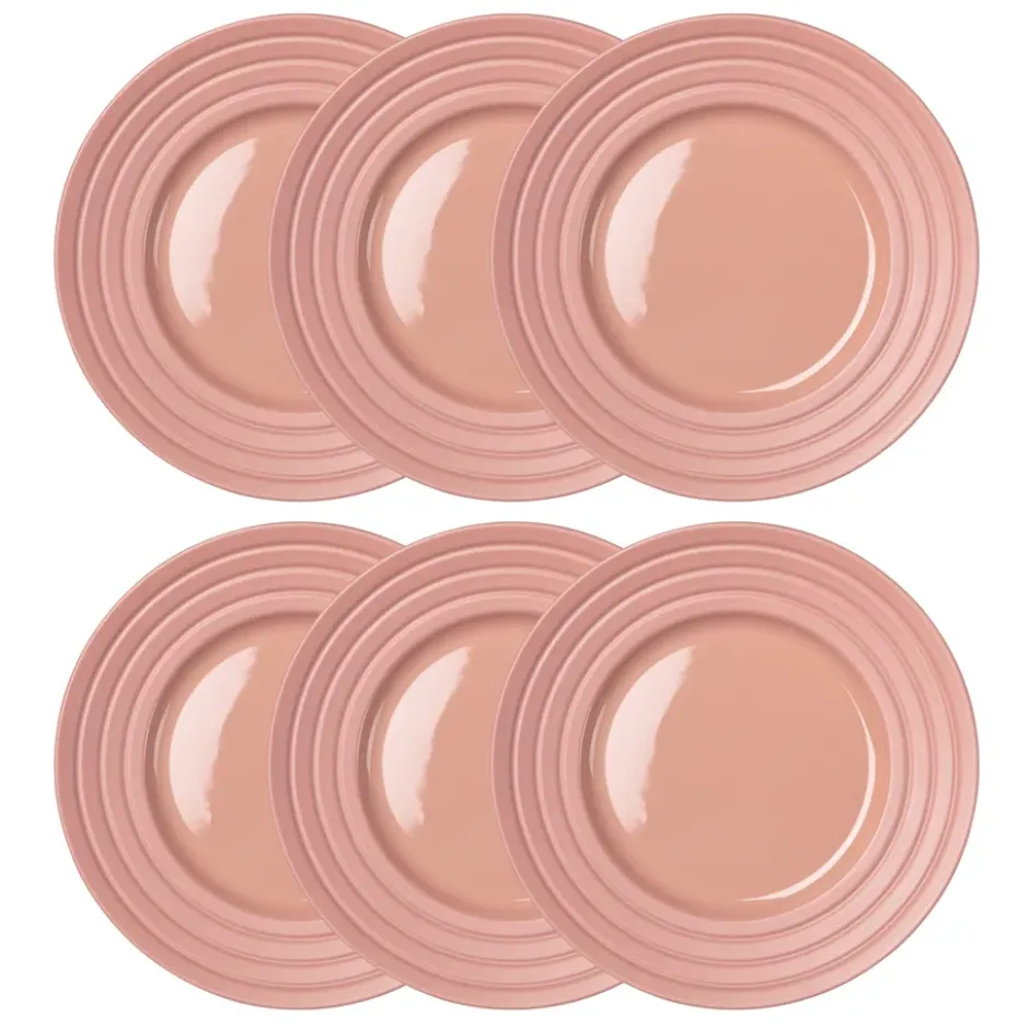 Lines tallrik Ø27 cm 6-pack, Rosa