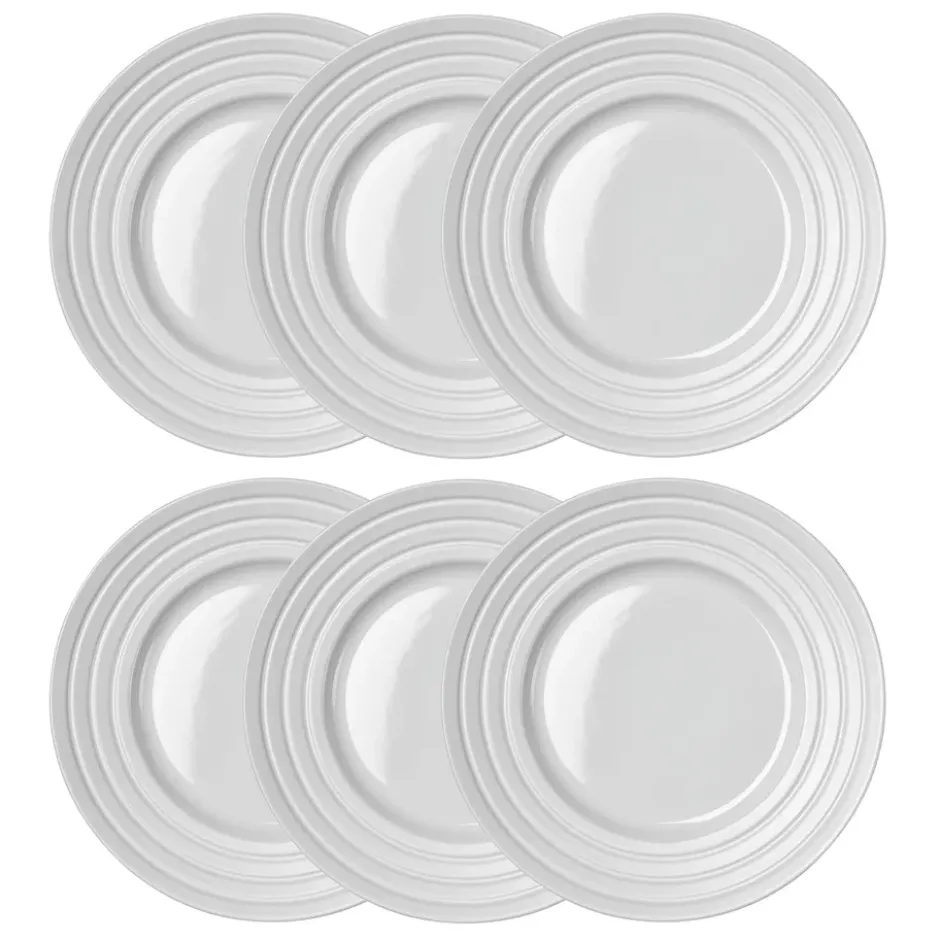 Lines tallrik Ø27 cm 6-pack, Vit