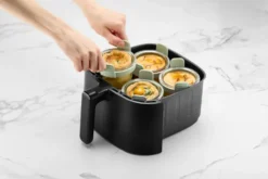 Lékué Air fryer glaskopp mini 4-pack, Transparent