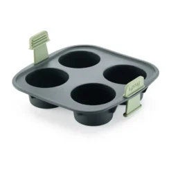 Lékué Air fryer muffinsform 4st, Grey