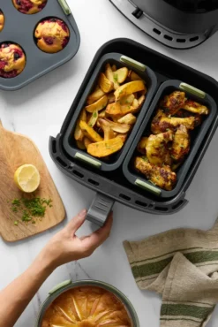 Lékué Air fryer rektangulär korg, Grey