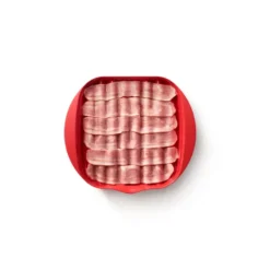 Lékué baconform till mikro, Röd