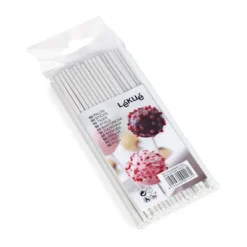 Lékué cake popspinnar 50-pack, Vit
