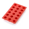 Lékué cannelé bordelais silikonform mini, Röd