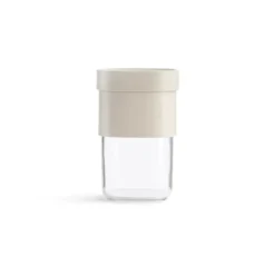 Lékué flip förvaringsburk medium, Beige