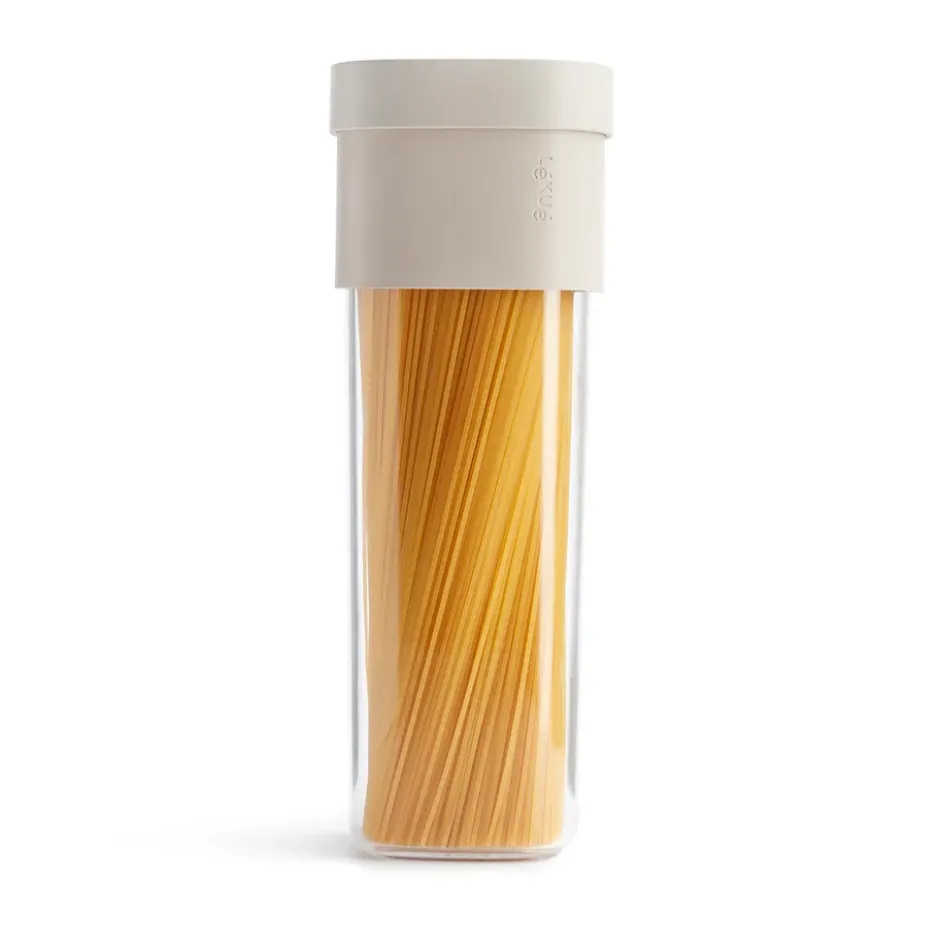Lékué flip förvaringsburk stor, Beige