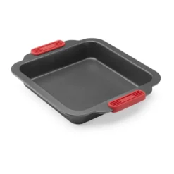 Lékué fyrkantig ugnsform non stick, Röd