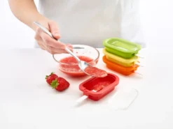 Lékué mini isglassformar stapelbara 4 delar, Mixat