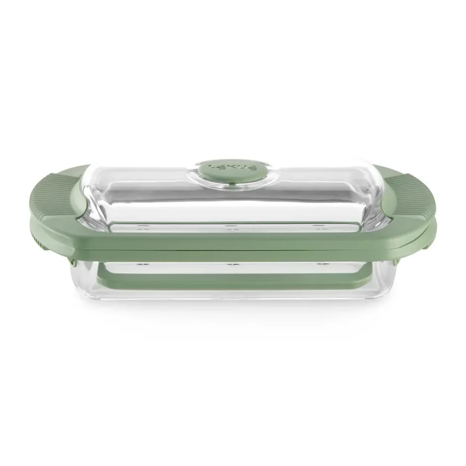 Lékué ångkokare, Transparent, glas, 2-pack