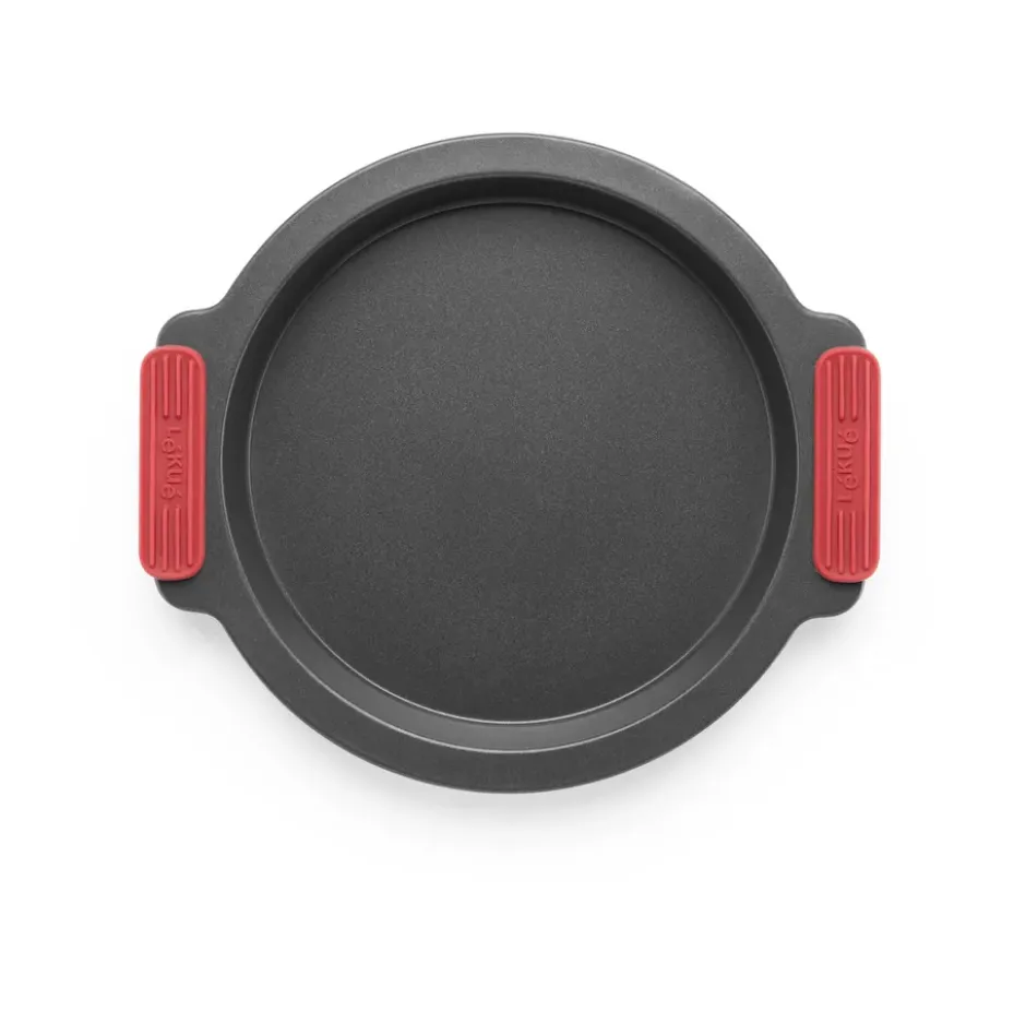 Lékué rund kakform non stick, Röd