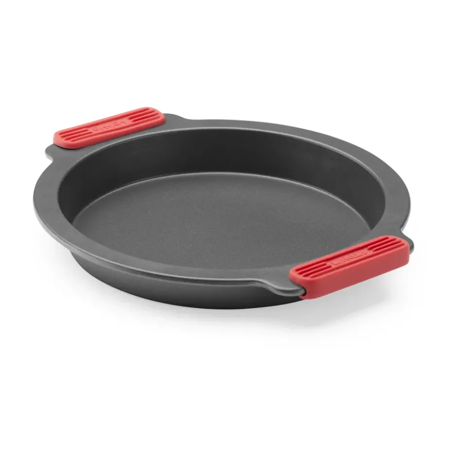 Lékué rund kakform non stick, Röd