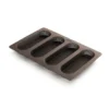 Lékué silikonform mini baguette, Brun