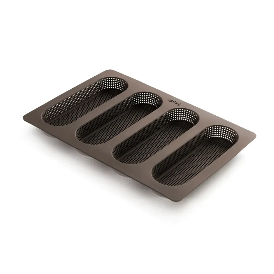 Lékué silikonform mini baguette, Brun