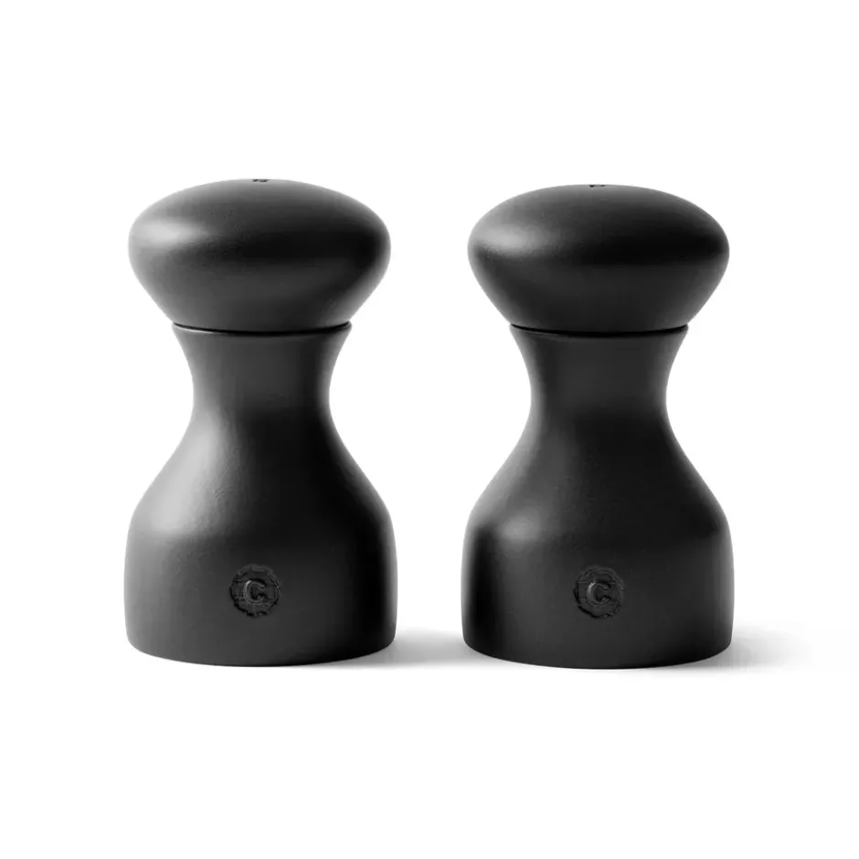 Lyon salt- och pepparkvarnsset, Black, 2 delar