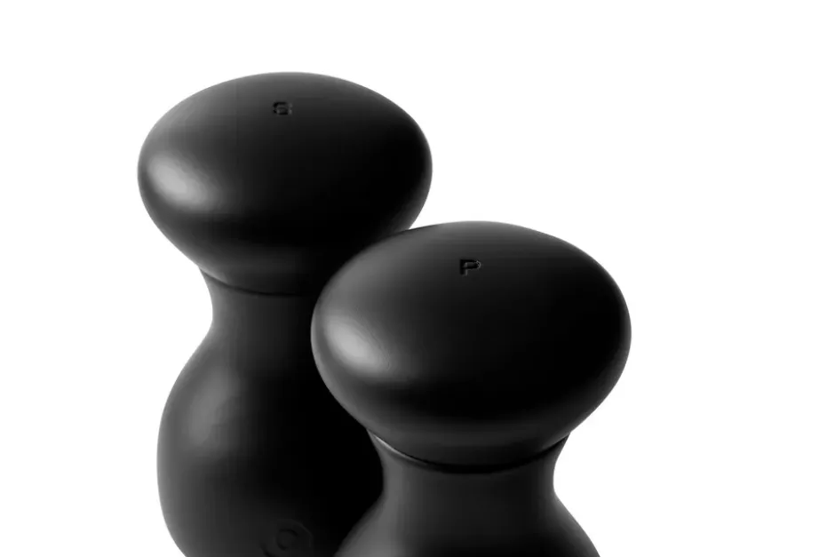 Lyon salt- och pepparkvarnsset, Black, 2 delar