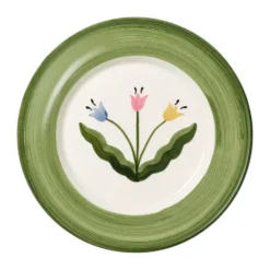 Madelen Möllard Tulip salladstallrik, Green, 22 cm