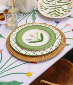Madelen Möllard Tulip salladstallrik, Green, 22 cm
