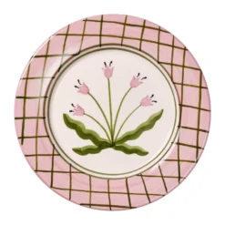 Madelen Möllard Tulip tallrik, Pink, 28 cm