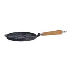 Maestro plättpanna, 7 plättar, Ø25 cm med ekhandtag