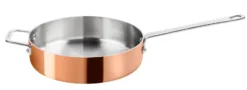 Maitre D’ traktörpanna med handtag koppar, Ø24 cm